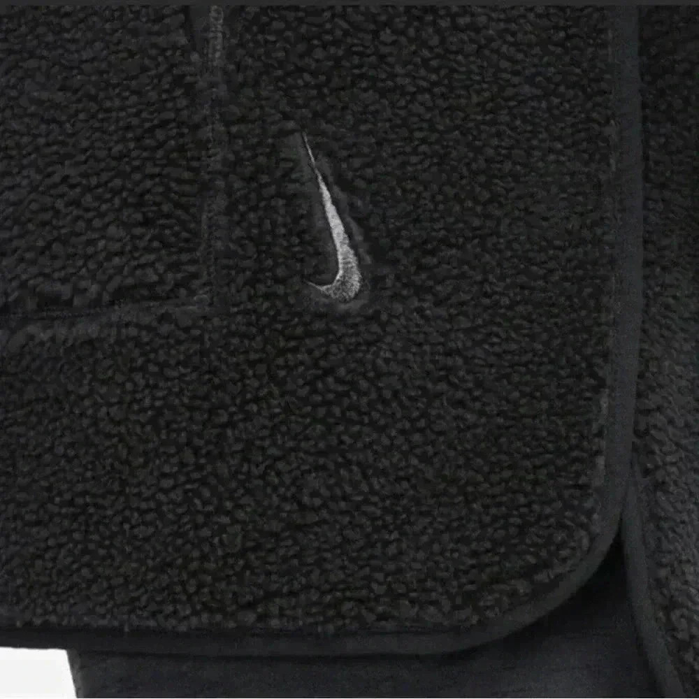 Nike Yoga Sherpa Pinnacle Half 1/2 Snap Sweatshirt Pullover L Jacket - Picture 5 of 6